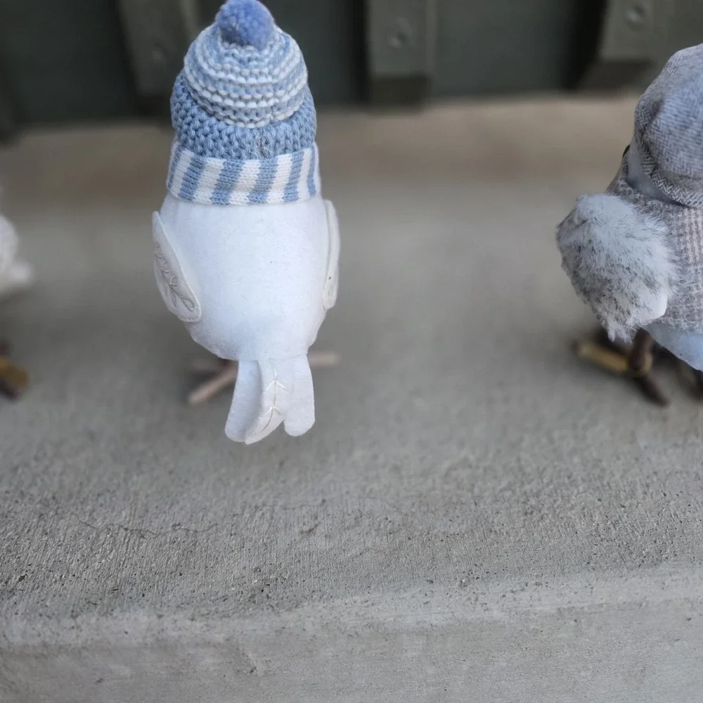 Lot of 4 Target Wondershop Winter Birds 2021/ 2022 Tricot,Flurry,Weft, Dewey,